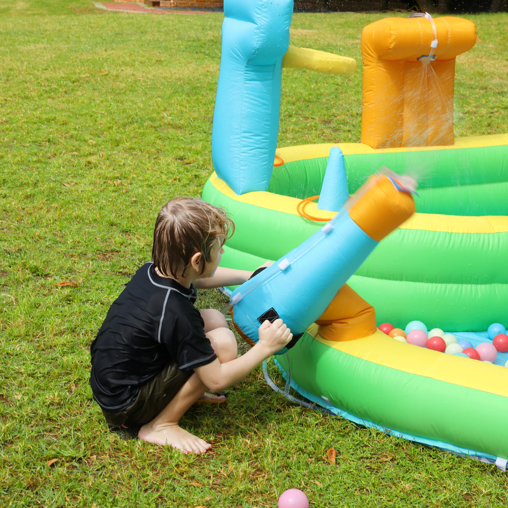 Water Bounce House with Slide