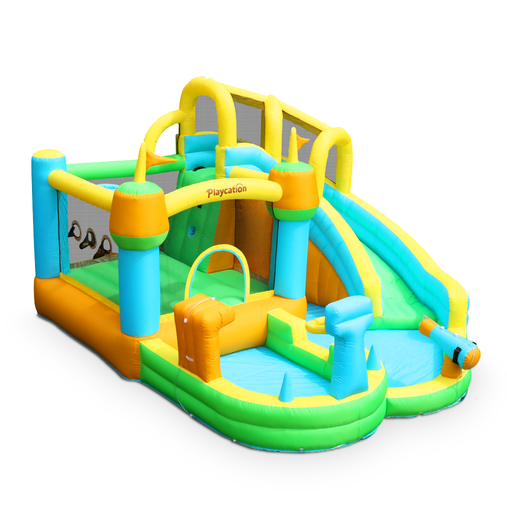 Water Bounce House with Slide