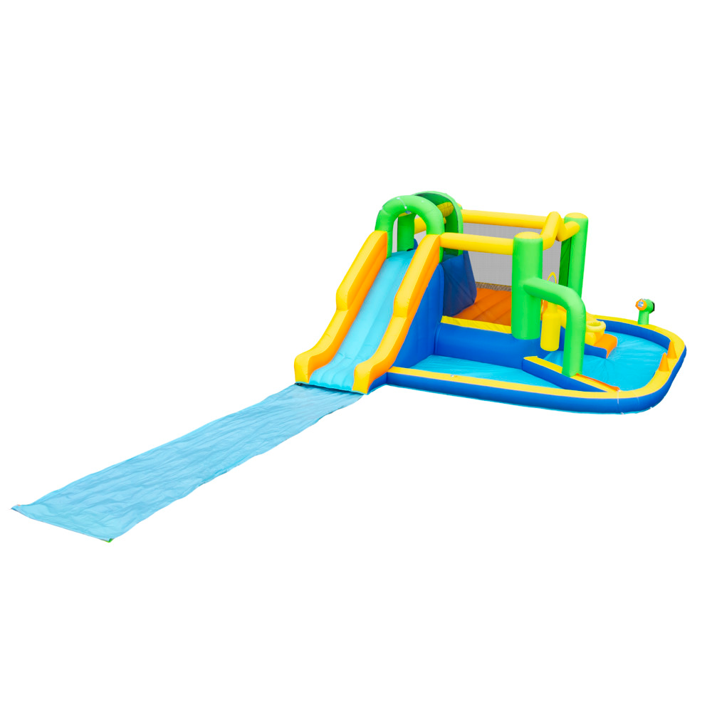 Water Bounce House with Long Slide