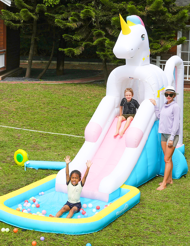 Giant Inflatable Unicorn Slide