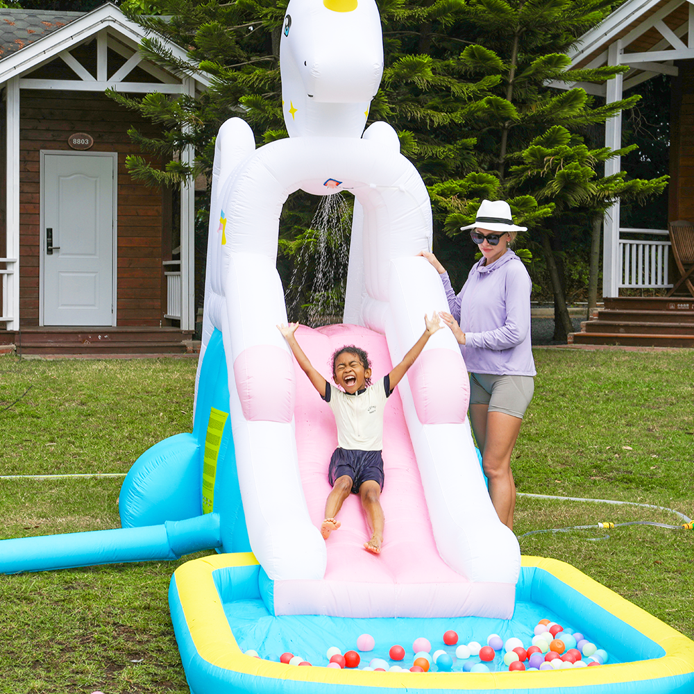 Giant Inflatable Unicorn Slide