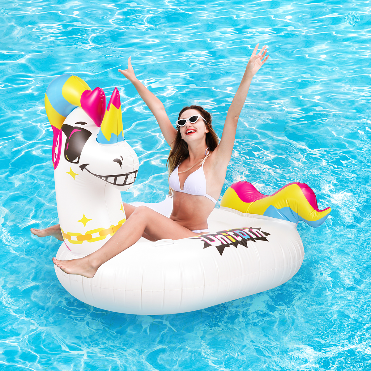 Giant Unicorn Pool Float