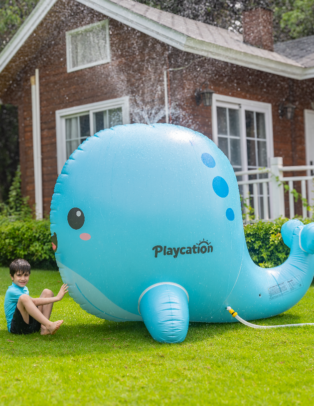 Inflatable Whale Sprinkler